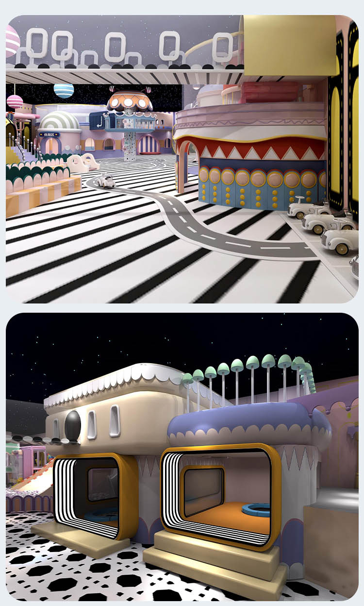 Indoor Playground Equipment For Shopping Mall