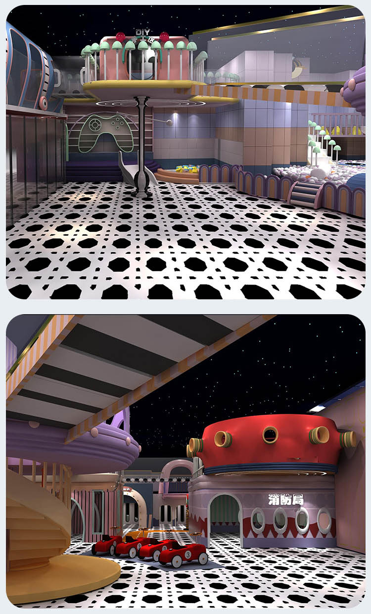 Indoor Playground Equipment For Shopping Mall