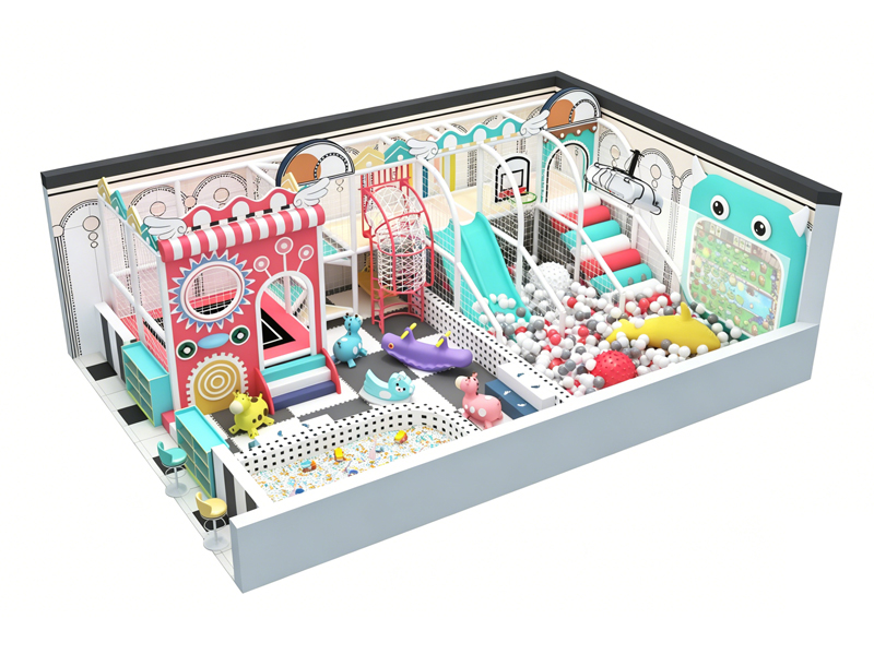 95㎡ indoor soft playground equipment