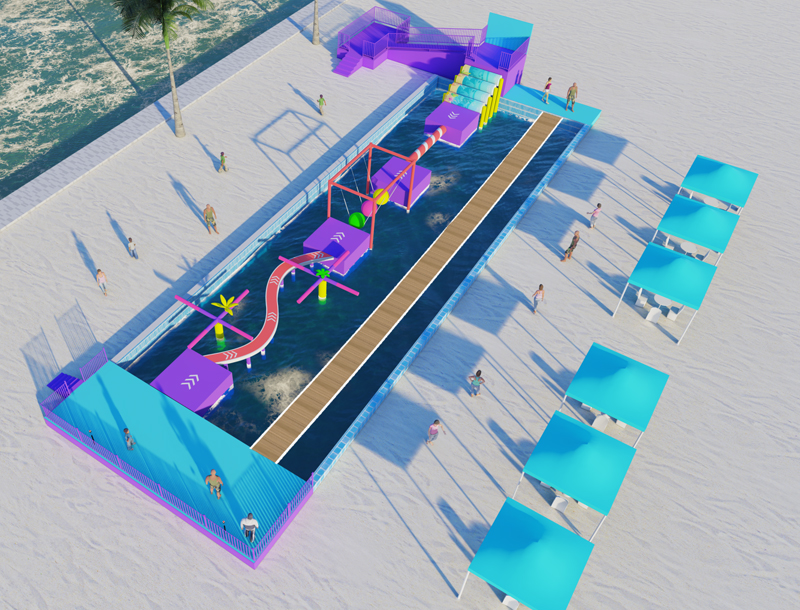 Water Obstacle Course Equipment
