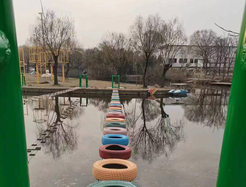 Outdoor Non-powered Water-Based Obstacle Course Equipment