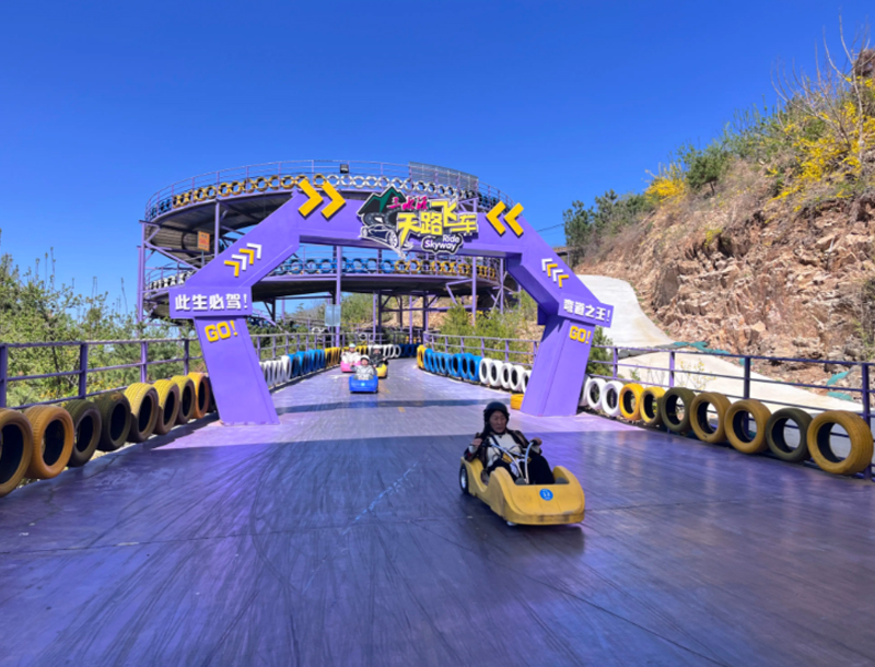 Mountain luge cart outdoor amusement equipment